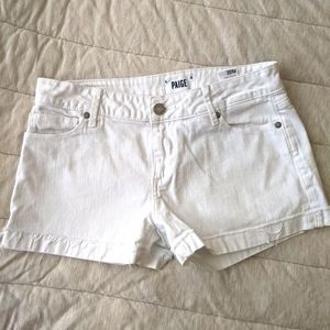 Paige Jeans Jimmy Jimmy Midrise Stretch Shorts